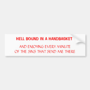 hel bumpersticker