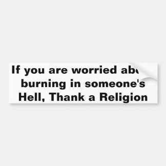 Hel bumpersticker