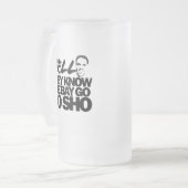 Hel die ze kennen matglas bierpul (Voorkant links)