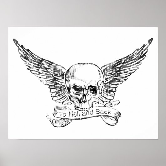 hel en terug poster (Voorkant)