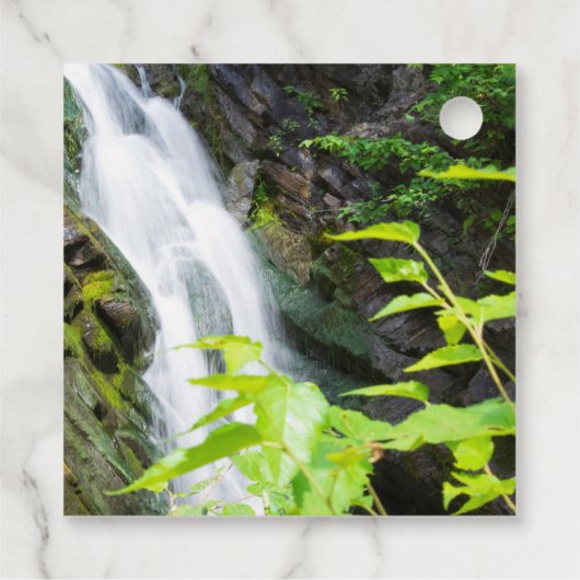 Hel Gate Canyon waterval Bedankjes Labels (Achterkant)