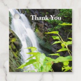 Hel Gate Canyon waterval Bedankjes Labels