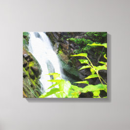 Hel Gate Canyon waterval Canvas Afdruk