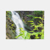 Hel Gate Canyon waterval Fleece Deken (Voorkant (Horizontaal))