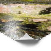 Hel Gate Canyon waterval Foto Afdruk (Hoek)