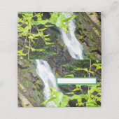 Hel Gate Canyon waterval Plaatskaartje (Buitenkant ongevouwen)