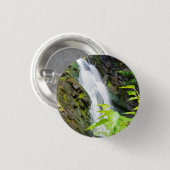 Hel Gate Canyon waterval Ronde Button 3,2 Cm (Voorkant /achterkant)