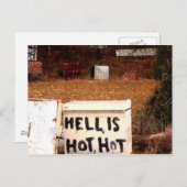 hel heet briefkaart (Voorkant / Achterkant)