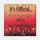 Hel in een handmand magneet (Voorkant)