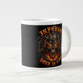 Hel in het vuur geboren grote koffiekop (Voorkant rechts)