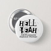 hel Ja Ronde Button 5,7 Cm (Voorkant /achterkant)