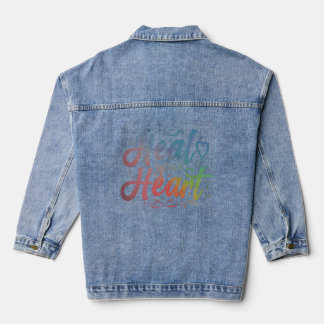 Hel je hart denim jacket