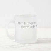 hel matglas koffiemok (Links)