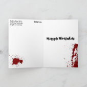 "Hel om" de Kaart van de Verjaardag te betalen (Binnen)