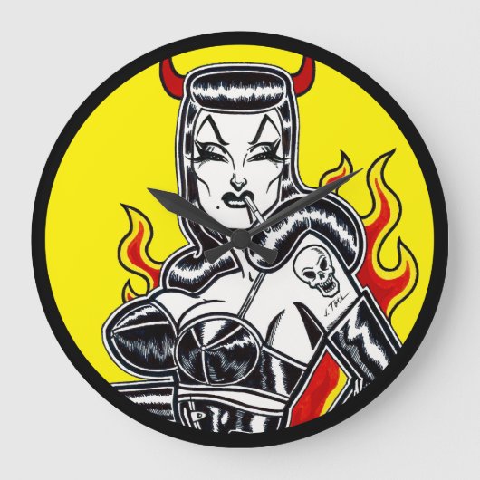 hel op Heels Grote Klok (Voorkant)