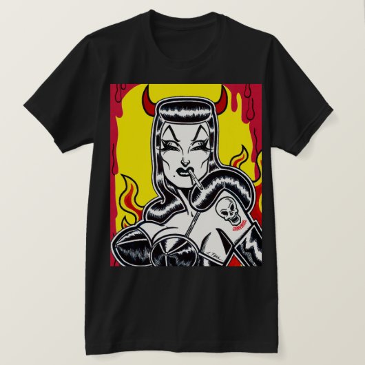 hel op Heels T-shirt (Design voorkant)