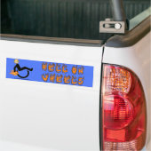 hel op Wheels Bumpersticker (Op Truck)