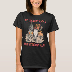 Hel Raisin' Sugar als de zon naar beneden gaat.. . T-shirt