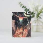 Hel, rechterpaneel van Triptych of Earthly Briefkaart (Staand voorkant)