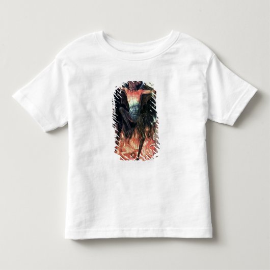 Hel, rechterpaneel van Triptych of Earthly Kinder Shirts (Voorkant)