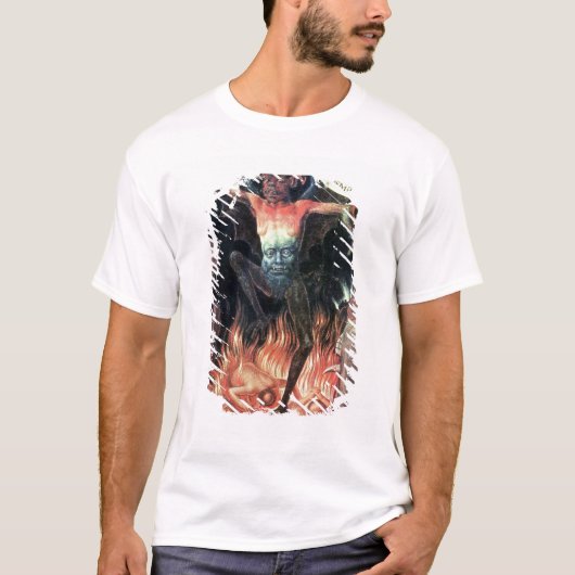 Hel, rechterpaneel van Triptych of Earthly T-shirt (Voorkant)