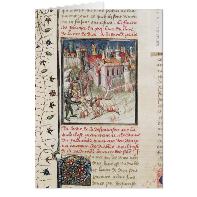 Hel, van 'De Civitate Dei' door St. Augustine (Voorkant)