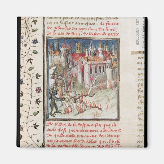 Hel, van 'De Civitate Dei' door St. Augustine Magneet (Voorkant)