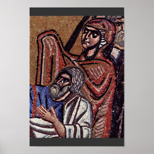 Hel van Meister Der Nea-Moni-Kirche in Chios (Bes) Poster