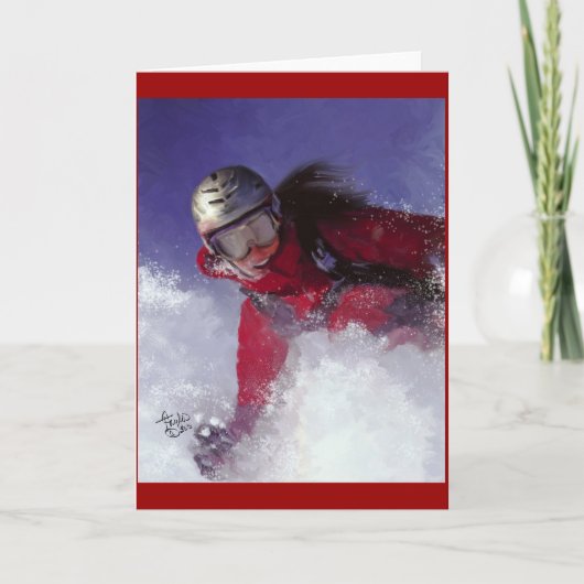 Hel voor Poeder wordt gebogen dat Kaart (Voorkant)