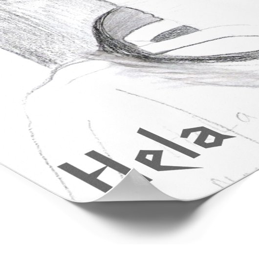 Hela Poster (Hoek)