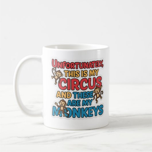 Helaas Is Dit Mijn Circusmok Koffiemok (Links)