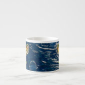 Helaas zeemeerminnen bij anker espresso kop (Voorkant)