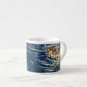 Helaas zeemeerminnen bij anker espresso kop (Voorkant rechts)