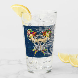 Helaas zeemeerminnen bij anker glas