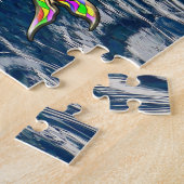 Helaas zeemeerminnen bij anker legpuzzel (Zijkant)