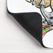 Helaas zeemeerminnen bij anker muismat (Hoek)