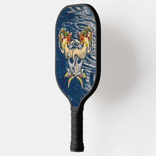 Helaas zeemeerminnen bij anker pickleball paddle (Links)