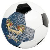 Helaas zeemeerminnen bij anker voetbal (Drie kwart)
