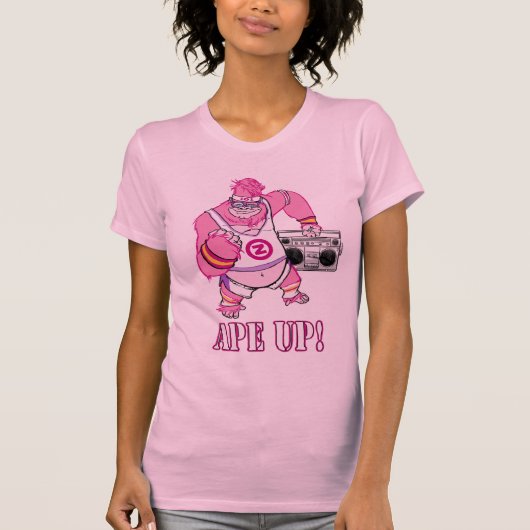 HELAAS! ZOMG Pink Gorilla T-shirt (Voorkant)