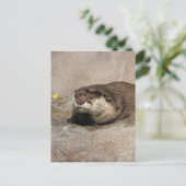 Helaine's Otter Briefkaart (Staand voorkant)