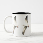 Helaine's Soaring Seagull Tweekleurige Koffiemok (Links)