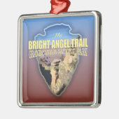 Helangel (pijlpunt) metalen ornament (Links)