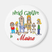 Held Captive in Maine Magneet (Voorkant)