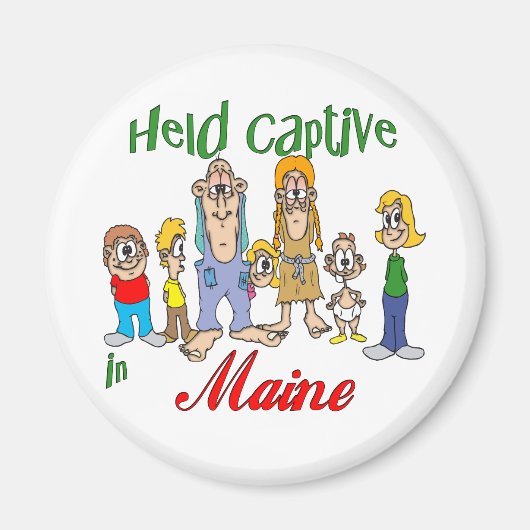 Held Captive in Maine Magneet (Voorkant)