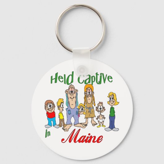 Held Captive in Maine Sleutelhanger (Voorkant)