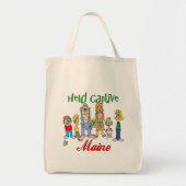 Held Captive in Maine Tote Bag (Voorkant)