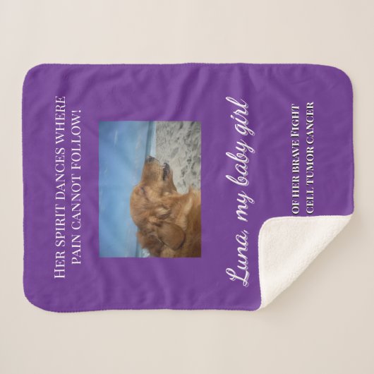 Held Close In Every Memory Sherpa Deken (Voorkant (horizontaal))