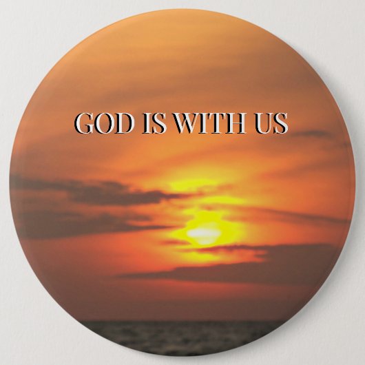 Held in His Peace Ronde Button 6,0 Cm (Voorkant)