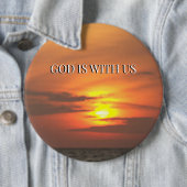 Held in His Peace Ronde Button 6,0 Cm (In situ)