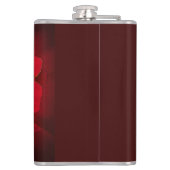 held rode goudsbloem heupfles (Achterkant)